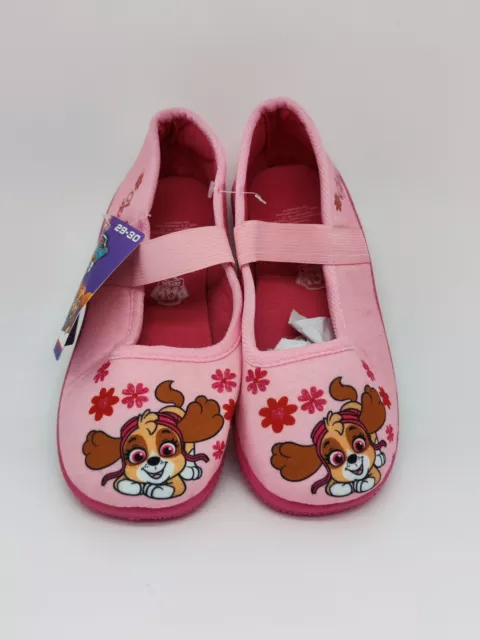 Hausschuhe zum reinschlüpfen "PAW Patrol" Skye Rosa Gr. 25 - 30 Neu & OVP