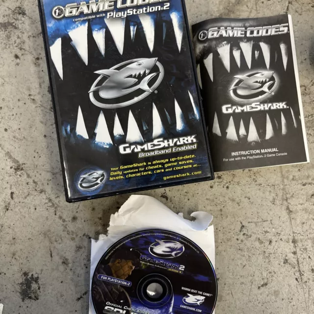 GameShark Game Codes for PlayStation 2 PS2 Version 5.3 - Disc Only 1d1