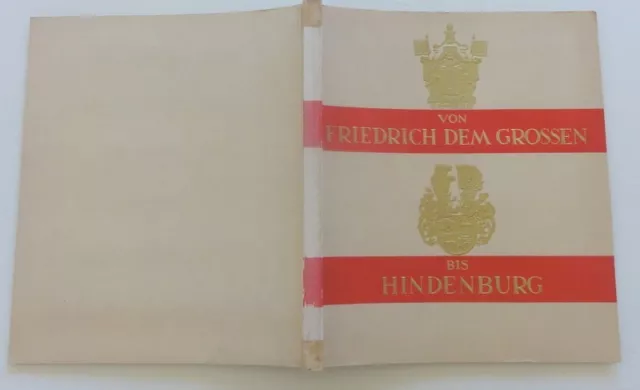 Komplettes Zigarettenbilder Album Wappen Friedrich dem Großen bis Hindenburg ALT