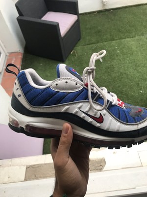 air max 98 bleu et rouge