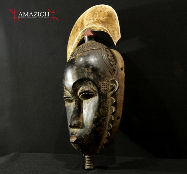 Old Elegant Yaure Mask – Ivory Coast