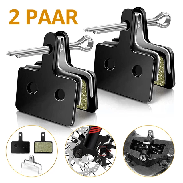 CYSFETENA Bremsbeläge Für Fahrrad Scheibenbremse - 4 Paar Hayes Kompatible Beläge