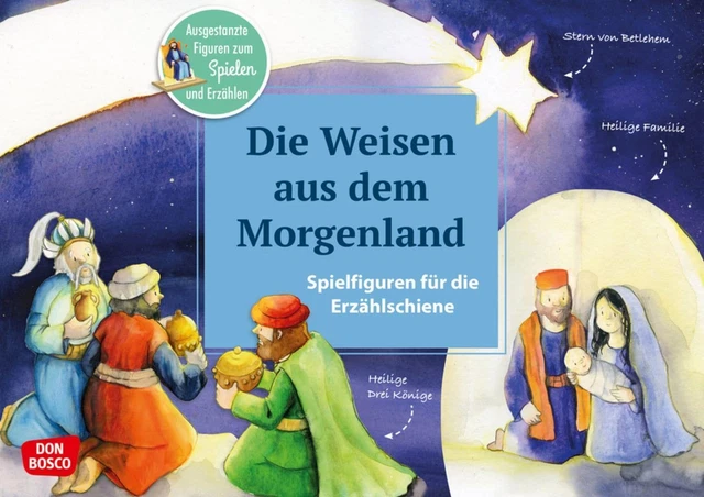 Die Weisen aus dem Morgenland. Box Bibel-Spielfiguren für die Erzählschiene 2020