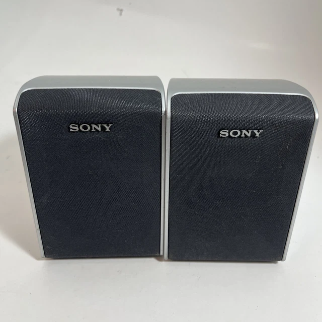 SONY HOME THEATER Speakers Shielded Set of 2 SSTS31B 12.
