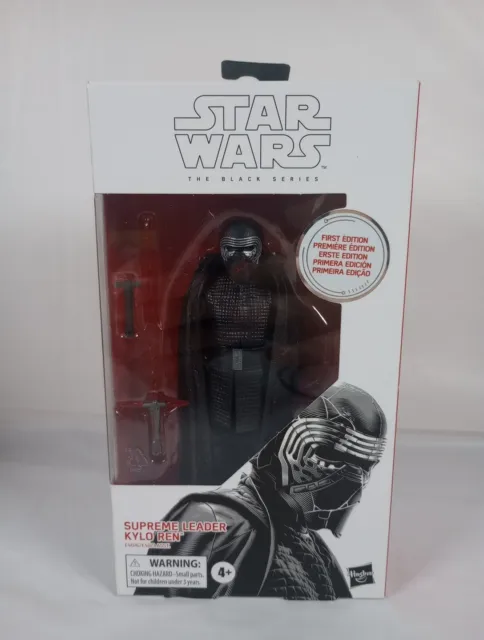 Disney Star Wars The Black Series Supreme Leader Kylo Ren First Edition 6-Inch F