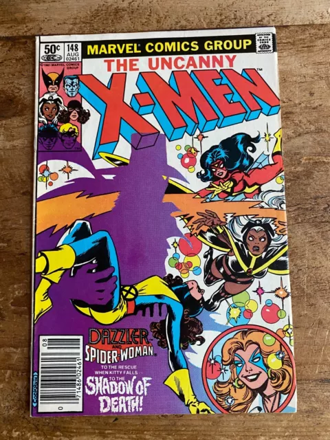 Uncanny X-Men #148 Marvel Comics 1981 1st App Caliban Newsstand ;