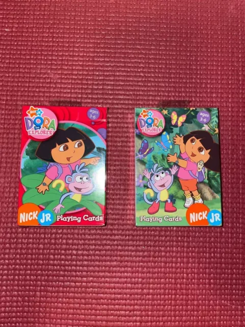 Dora the Explorer Shaped Playing Cards  Nick Jr. 12 count