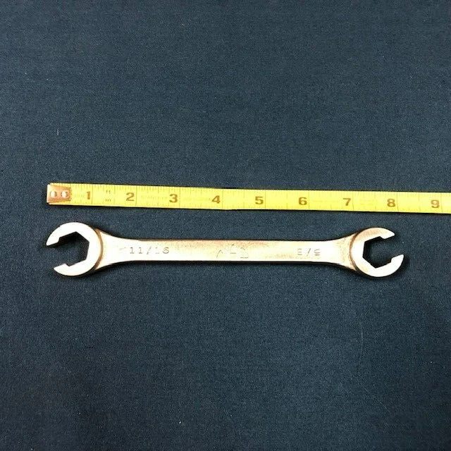 Mac Tools, OHB2022, 5/8" X 11/16" Double End Flare Nut Wrench