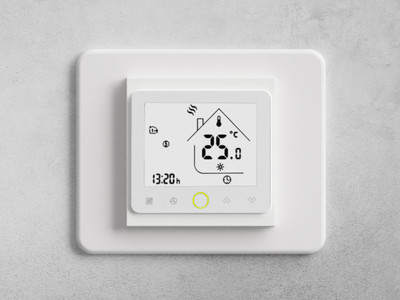 Ledlux Placca Decorativa con Supporto per Termostato Homcloud Ledlux, Patabit, ... 