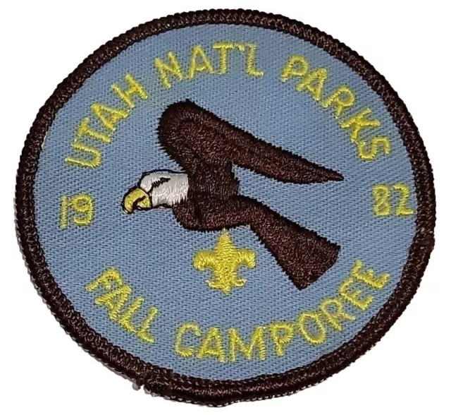 1982 Fall Camporee Utah National Parks BSA Golden Eagle DBR Bdr. 1123