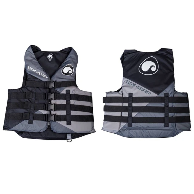 Gilet unisexe nylon 50N Noir/Gris Spinera Deluxe