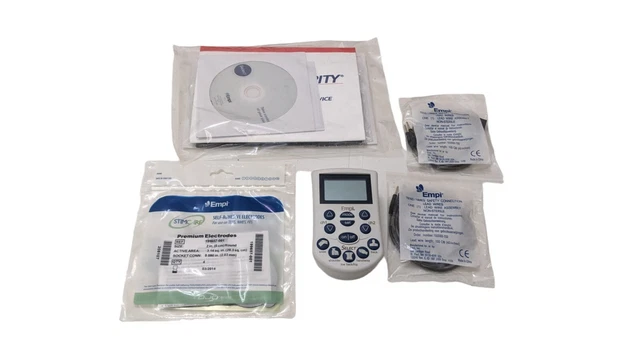 Empi Select System Muscle Stimulation Tens Device With Electrode Leads
