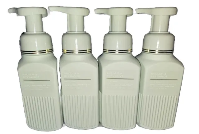 Tout Neuf 4-Pack Baumier & Bergamote Moussant Savon à Main 259ml Bath & Body