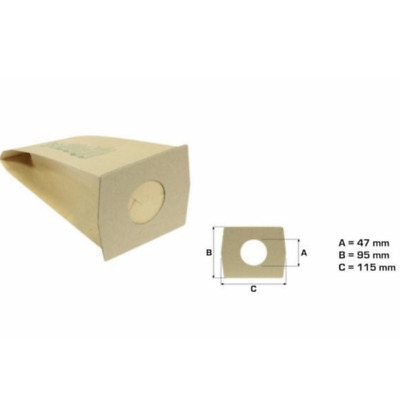 E201K 8 sacchetti filtro carta x Ego Domestic Scopa Alpha Duetto 1200W 