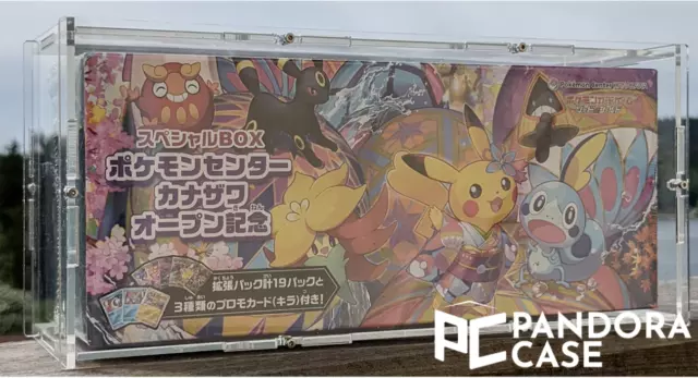 PROTECTION en plexi - coffret Pokémon Kanazawa / poncho long - Résistant aux UV
