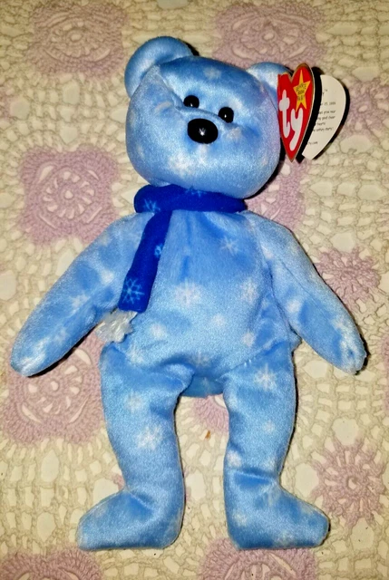 Vintage 1999 Ty Beanie Baby Holiday Teddy