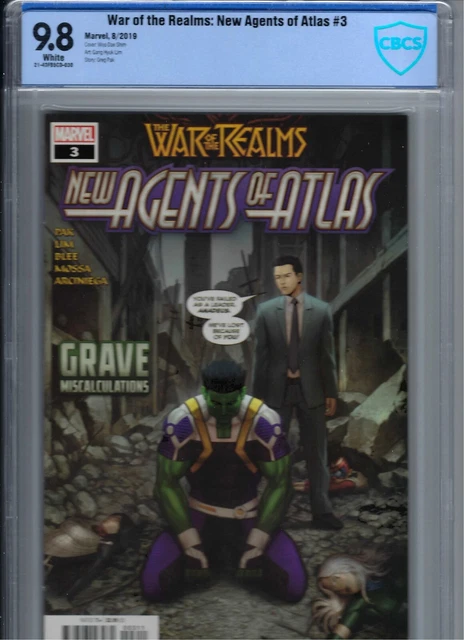 War Of The Realms: New Agents Of Atlas #3/CBCS 9.8 NM+/Early NAofA MCU App.