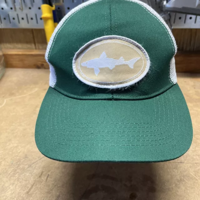 Dogfish Head Hat Craft Brewed Beer Green Trucker Mesh Snapback Adjustable Cap