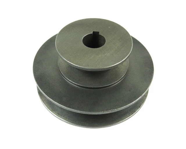 South Bend 9" 10K Heavy 10" Lathe Motor 2-Step Pulley 5/8" Bore x 3-9/16" Dia.
