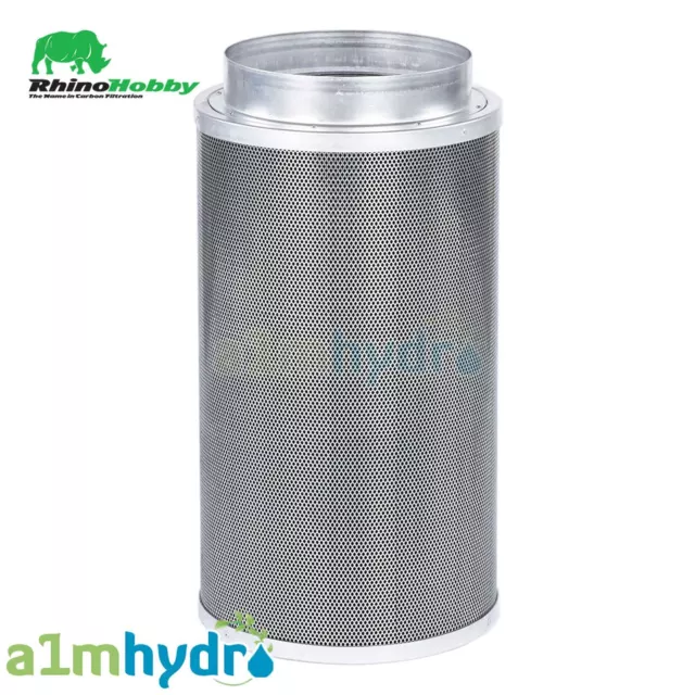 Rhino Hobby Carbon Filter 6 Inch L1 150 X 600 mm 600M3/Hr Hydroponics