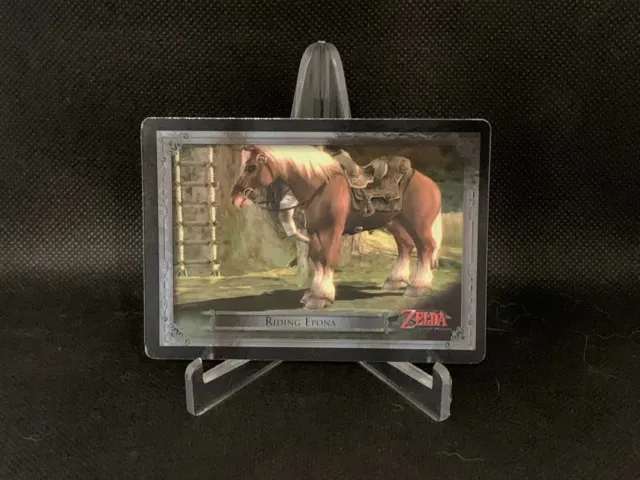 2007 Enterplay Legend of Zelda Foil Riding Epona #S4 Twilight Princess