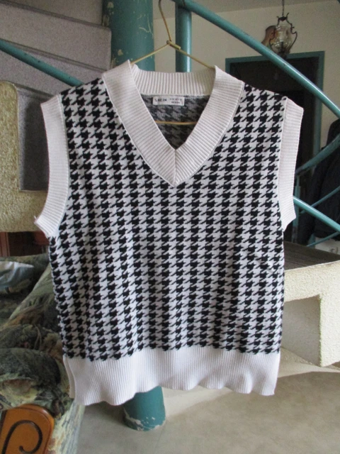 tricot pull sans manche femme vinted