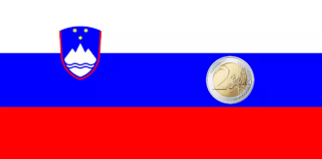 SLOVENIA SLOVENIË 2 Euro UNC FDC Commemorativi dal 2007 al 2023 ENTRA e SCEGLI