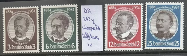 Germany Third Reich 1934 Colonial Researchers MNH (R)