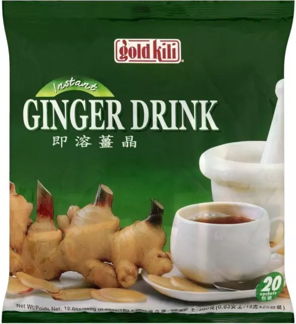 Gold Kili Instant Ginger Drink 360g (20 Sachets)