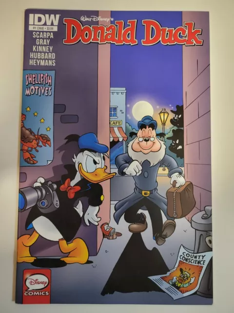 Donald Duck #1 Disney IDW 2015 Series 9.4 Near Mint