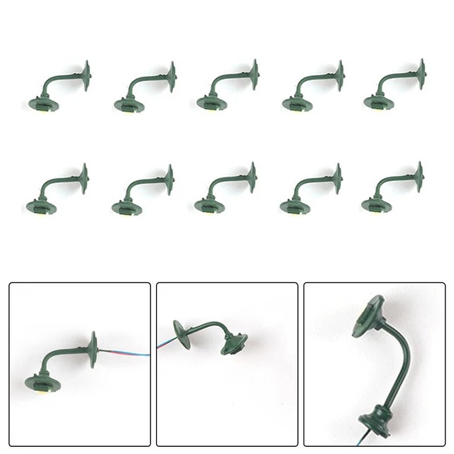 10 - Modélisme Ferroviaire LED 1:160 Lampes Echelle N Jauge 4