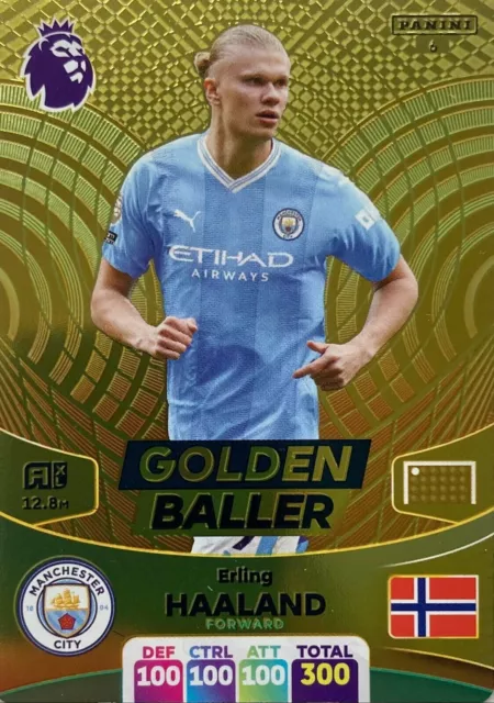 Panini Premier League Adrenalyn 2024 23 24 Limited Legend Golden Baller Cards