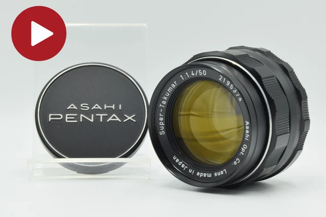 N MINT] PENTAX Super Takumar 50mm F/1.4 Standard M42 MF Lens