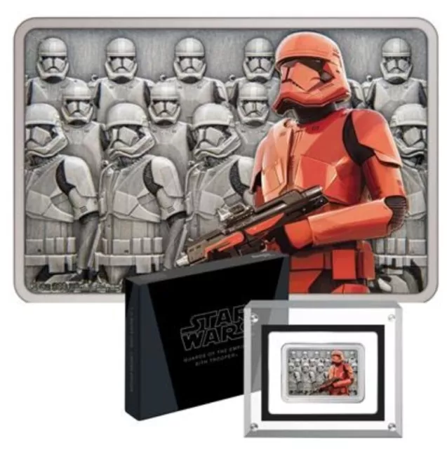 1oz Silver .999 Star Wars 2021 Guards Of The Empire Sith Trooper (NZ Mint)