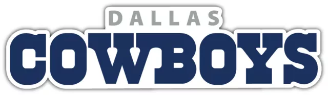 Dallas Cowboys Logo NFL Sport Car Bumper Sticker Decal ''SIZES''