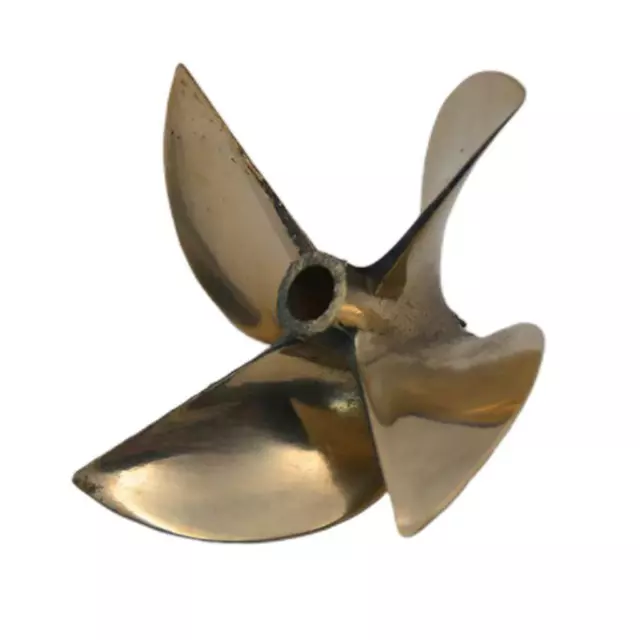 Kupfer RC Boot 4 Blatt Bronze Propeller für 6,35 mm 1/4 Zoll