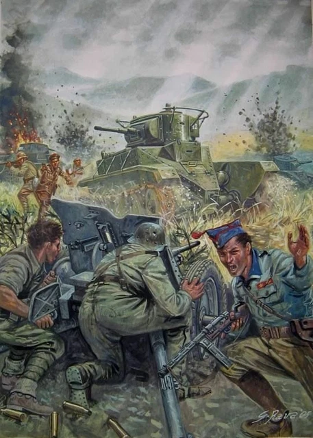 PLAQUE MÉTAL armée guerre militaire propagande 30 X 20 CM