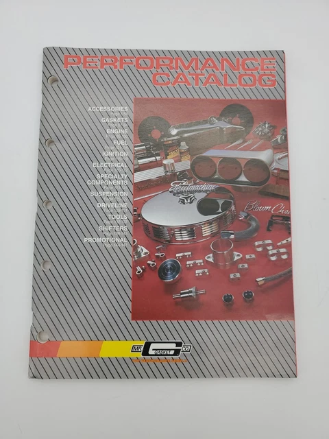 1986 Mr Gasket Performance Catalog Vintage Book Brochure Hot Rod parts drag race
