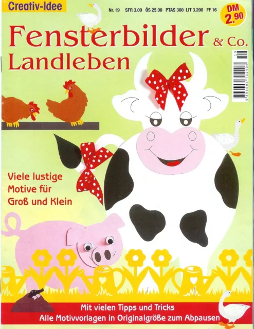 Creativ-Idee Ausgabe Nr. 19/2001 Fensterbilder & Co. Landleben