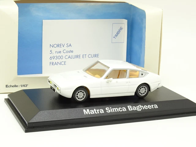 NOREV JET CAR matra simca Bagheera sport car 1/43 voiture rallye France