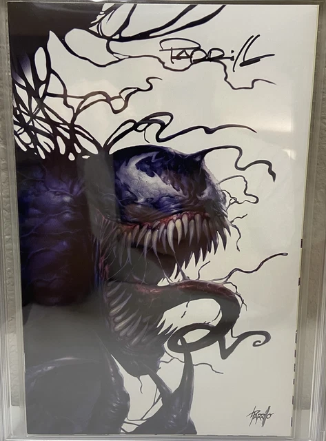 Venom 1 Cbcs Ss No Cgc 9.8 Nm/Mt 1St App🔑 Cates/Stegman Lucio Parrillo Sig! ✍️