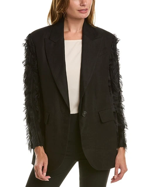 Brunello Cucinelli Linen Blazer Women's  40