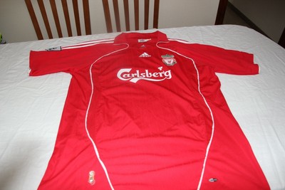 CAMISETA OFICIAL DEL LIVERPOOL MARCA ADIDAS T/M CARLSBERG Nº 11 RIERA  SHIRT 