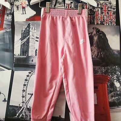 Girls Pink Nike Tracksuit Jacket & Pants Age 2 Years