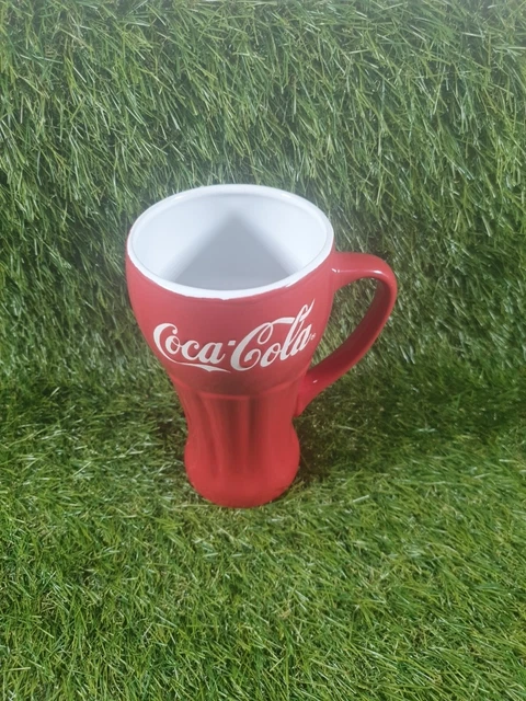 Coca Cola Large Tall Ceramic Coffee Mug Float 6.5" Tall VGC (G) Coca Cola Large Tall Ceramic Coffee Mug Float 6.5" Tall VGC (G)
