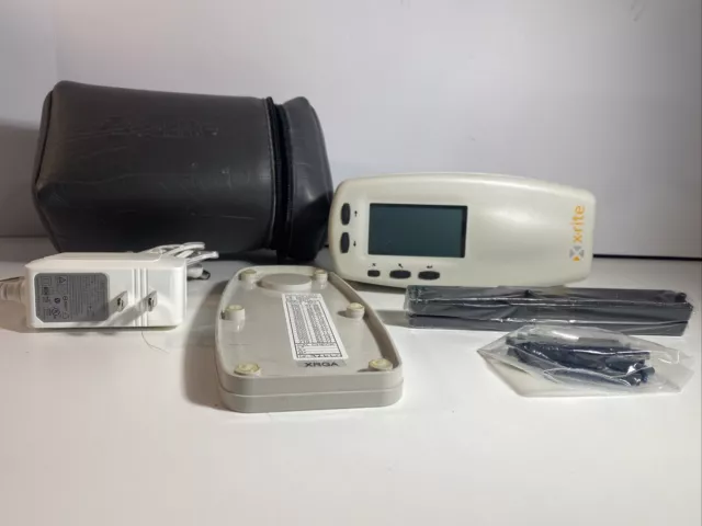 X-Rite 530 MicroSpot 1.6mm Color Spectrophotometer Densitometer w/Pantone & G7