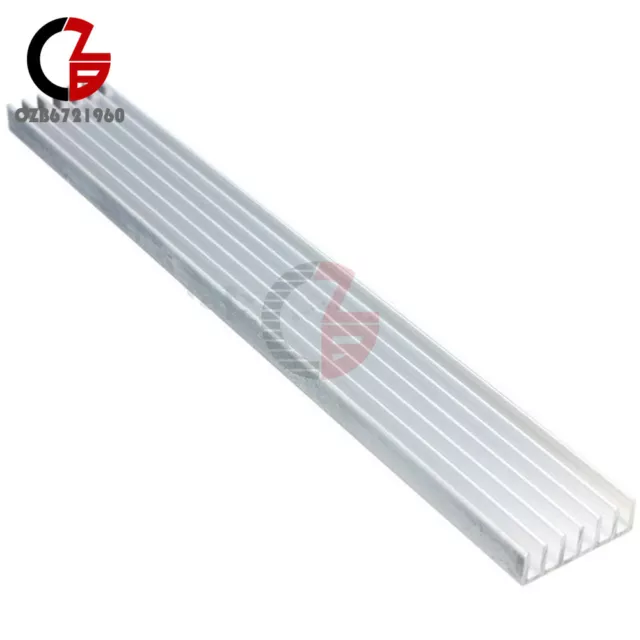 2PCS 150x20x6mm Long Aluminum Heat Sink Chip Cooling LED Power IC PC Heatsink