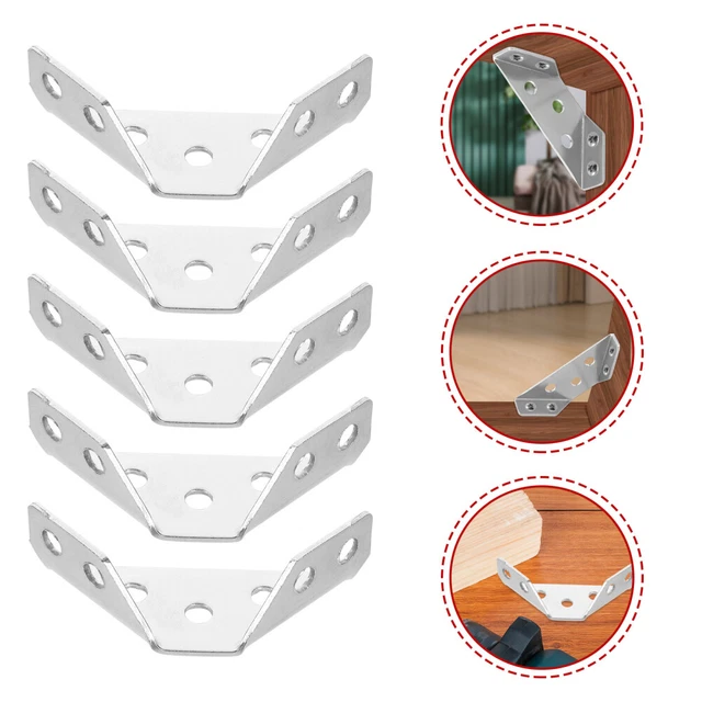 Angolari Staffe Supporti Angolo Retto Staffe Parentesi Graffa Angolare - Foto 9