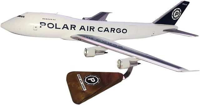 POLAR AIR CARGO Boeing 747-200F scale 1:500 metal Airplane