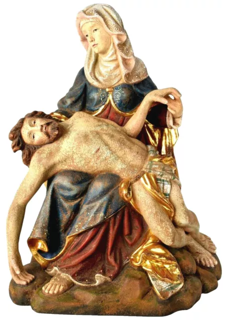 Pieta, Schmerzhafte Muttergottes, Madonna & Christus aus Holz, Holy Mary wood